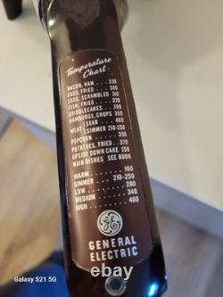 Vintage GE Turquoise Automatic Skillet New in box