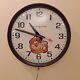 Vintage Ge Wall Clock Model 2012 A&w Rootbeer / Industrial / School / Garage