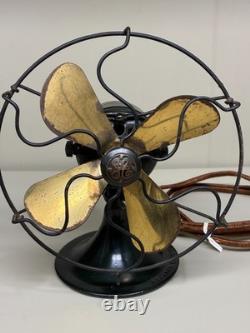 Vintage GENERAL ELECTRIC GE 6 Fan. Series F. 110v. 1924 Vtg Tested Works