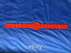 Vintage GENERAL ELECTRIC GE Transformer LOGO Metal Emblem Name Plate SIGN 36