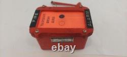 Vintage GENERAL ELECTRIC Glass Break Fire Alarm Emergency Call Box Mini Hammer