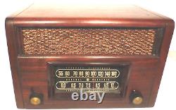 Vintage GENERAL ELECTRIC TABLETOP RADIO Rebuilt & Recapped & WORKING GREAT