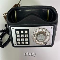 Vintage GTE General Telephone Automatic Electric Type 890 Black Phone RARE