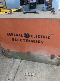 Vintage Ge General Electric Electronics Tube Caddy Case Radio/tv/amp Repairman