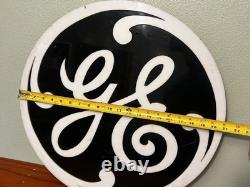 Vintage Ge General Electric Large Building Plaque Sign Emblem Logo 21