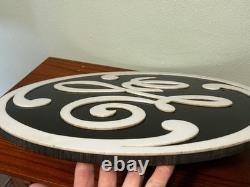 Vintage Ge General Electric Large Building Plaque Sign Emblem Logo 21