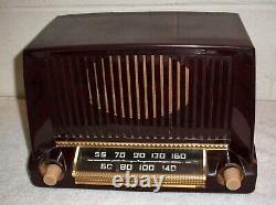 Vintage Ge General Electric Model 404 Tube Radio Am Broadcast Band Parts Repair