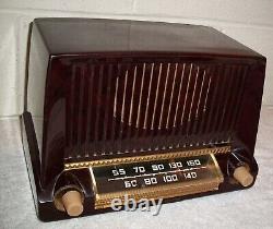 Vintage Ge General Electric Model 404 Tube Radio Am Broadcast Band Parts Repair