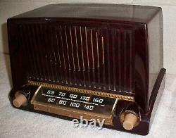 Vintage Ge General Electric Model 404 Tube Radio Am Broadcast Band Parts Repair