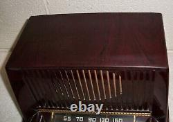 Vintage Ge General Electric Model 404 Tube Radio Am Broadcast Band Parts Repair