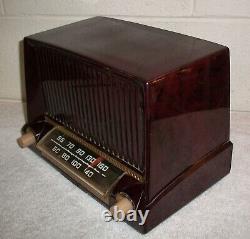 Vintage Ge General Electric Model 404 Tube Radio Am Broadcast Band Parts Repair