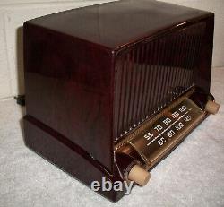 Vintage Ge General Electric Model 404 Tube Radio Am Broadcast Band Parts Repair