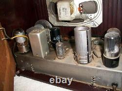 Vintage Ge General Electric Model 404 Tube Radio Am Broadcast Band Parts Repair