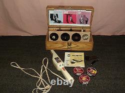 Vintage Ge General Electric Shoe Shine Polisher Kit In Box