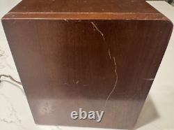 Vintage Ge General Electric Short Wave Am Radio Model-221 Wood Table Tube Radio