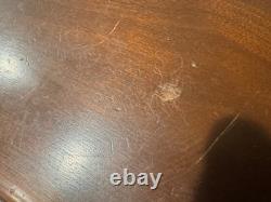 Vintage Ge General Electric Short Wave Am Radio Model-221 Wood Table Tube Radio