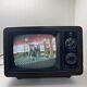 Vintage General Electric 10'' Portable Color Television Retro Gaming Tv Works
