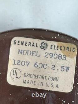 Vintage General Electric 11 Industrial Wall Clock #29083 withBakelite Frame WORKS