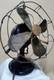 Vintage General Electric 12 Brass Blade 3 Speed Desk Fan. #509803 Works