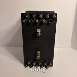 Vintage General Electric 12NLR21U1A Type NLR Electromechanical Reclosing Relay