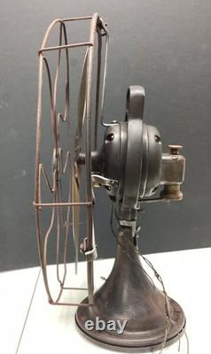 Vintage General Electric 16 Fan Brass Blades