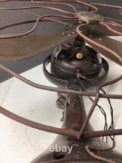 Vintage General Electric 16 Fan Brass Blades