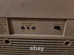 Vintage General Electric 3-5254A Boombox Ghettoblaster AM FM Cassette