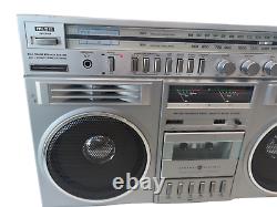 Vintage General Electric 3-5259A MLS3 Stereo Boombox AM/FM Cassette Works Great