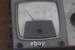 Vintage General Electric 4EX3A11 General Electric Radio Test Set, Manual, CABLES