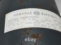 Vintage General Electric 5XBK00RD Motor RPM 1725 115 V