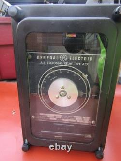 Vintage General Electric A-c Reclosing Relay Type Acr