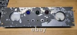Vintage General Electric AC/DC Test Panel w Gauges Industrial Steampunk Lab