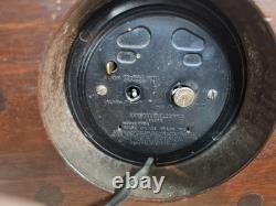 Vintage General Electric Airplane Propeller Alarm Model 7H94 Desk Mantel Clock