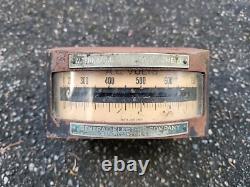 Vintage General Electric Alternating Current Voltmeter #4777-H