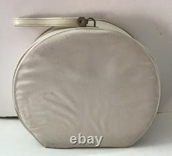 Vintage General Electric Aqua Blue Portable Bonnet Hair Dryer with Carrying Case