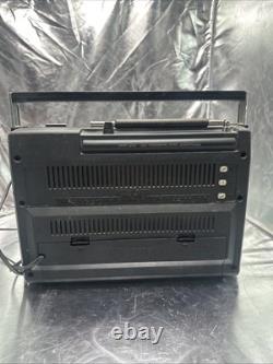 Vintage General Electric Boom Box Long Range Am/fm Radio Model #7-2880b