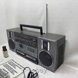 Vintage General Electric Boom Box Radio Cassette 3-5682A Blasters Stereo Retro