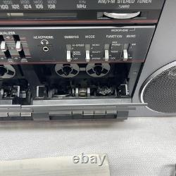Vintage General Electric Boom Box Radio Cassette 3-5682A Blasters Stereo Retro