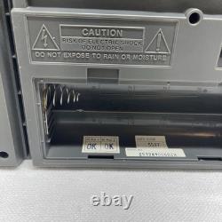 Vintage General Electric Boom Box Radio Cassette 3-5682A Blasters Stereo Retro