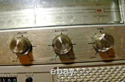 Vintage General Electric Boombox No 3-52454A AM FM Cassette For Parts or Restore