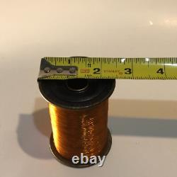 Vintage General Electric COPPER Magnet Wire SPOOL 39 HF 14.6oz