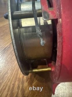 Vintage General Electric CS-9 Ship's Bell, Fire, Industrial Wall Clock