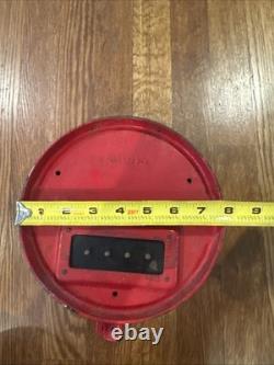 Vintage General Electric CS-9 Ship's Bell, Fire, Industrial Wall Clock