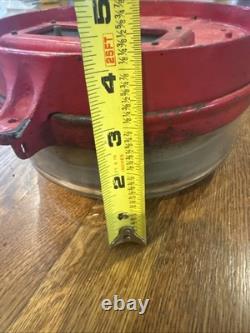 Vintage General Electric CS-9 Ship's Bell, Fire, Industrial Wall Clock