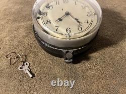 Vintage General Electric CS-9 Ship's Clock. Working & In Great Condition