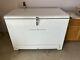 Vintage General Electric Chest Freezer Ge. Working