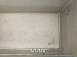 Vintage General Electric Chest Freezer GE. Working