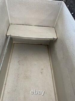 Vintage General Electric Chest Freezer GE. Working