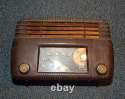 Vintage General Electric Co. Radio Working