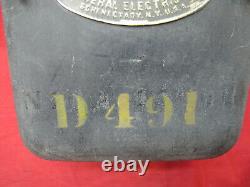 Vintage General Electric Co. Thomson Recording Wattmeter #1899785 Type C-6